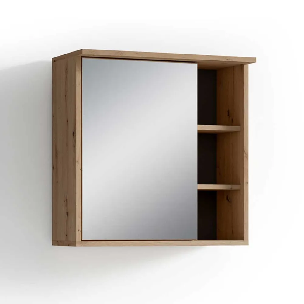 Wohnen Bad-Spiegelschränke*Bad Spiegeltür-Hängeschrank mit 3 Fächern - Eleore