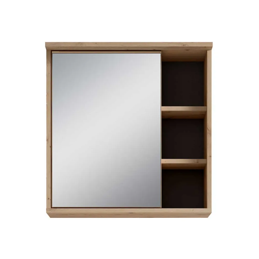 Wohnen Bad-Spiegelschränke*Bad Spiegeltür-Hängeschrank mit 3 Fächern - Eleore