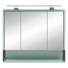 Wohnen Bad 3-türiger Spiegelschrank in Mint Grün - Esdrus