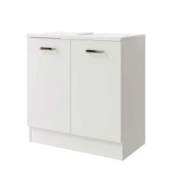 Wohnen Bad Unterbeckenschrank in Weiß - Pretty