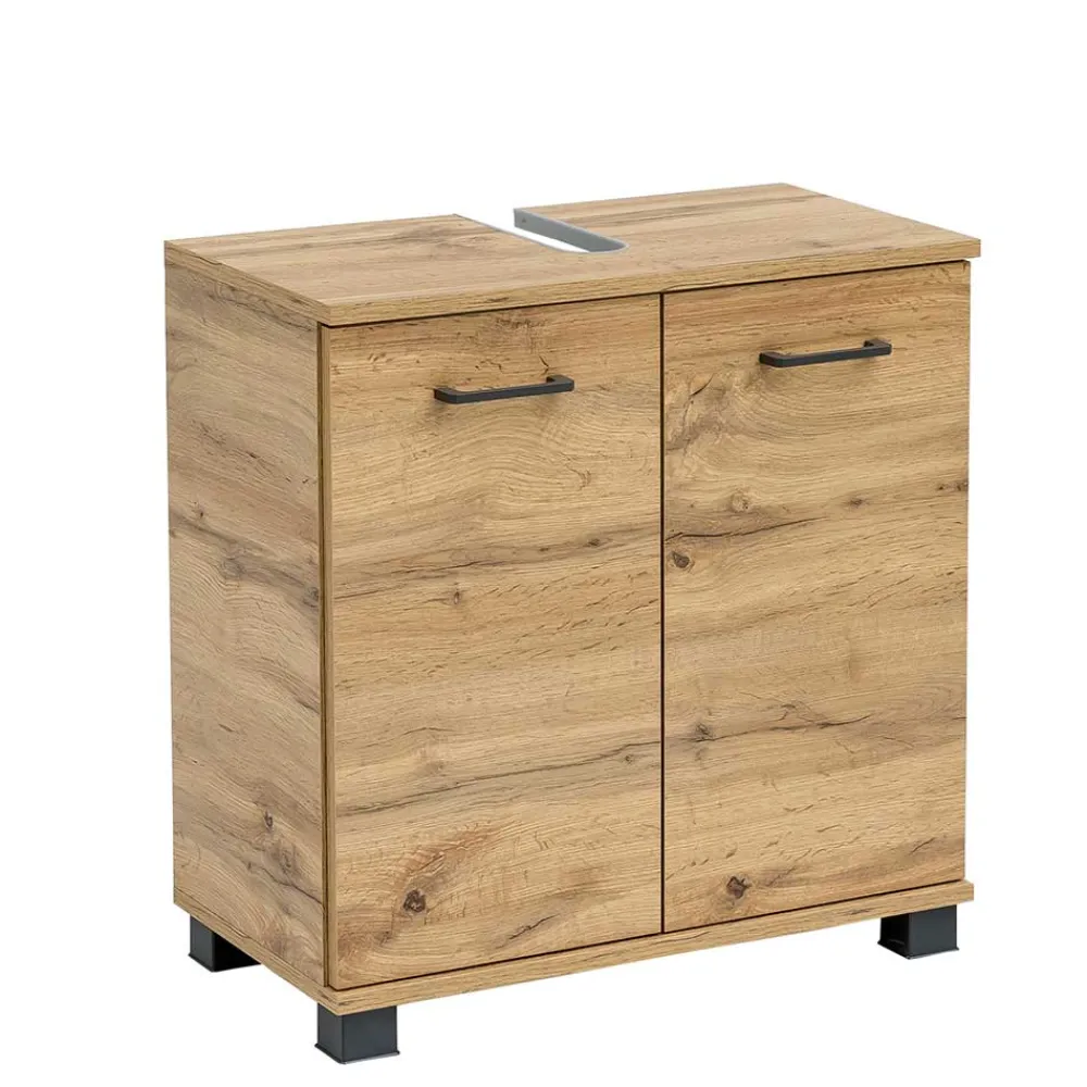 Wohnen Badschränke|Waschtisch*Bad Unterschrank fürs Waschbecken 60 cm breit - Jessmi