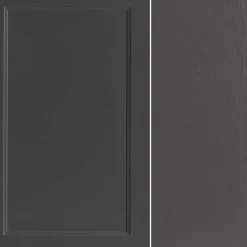 Wohnen Badschränke*Bad Unterschrank in Dunkelgrau und Wildeiche - Novelya