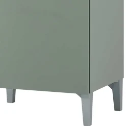 Wohnen Badschränke*Bad Unterschrank in Graugrün mit Eiche - Liz