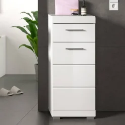 Wohnen Badschränke*Bad Unterschrank in Weiß - Henriette