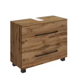 Wohnen Waschtisch|Waschbeckenunterschränke*Bad Unterschrank mit Siphon-Ausschnitt - Acrosia