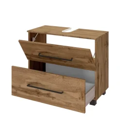 Wohnen Waschtisch|Waschbeckenunterschränke*Bad Unterschrank mit Siphon-Ausschnitt - Acrosia