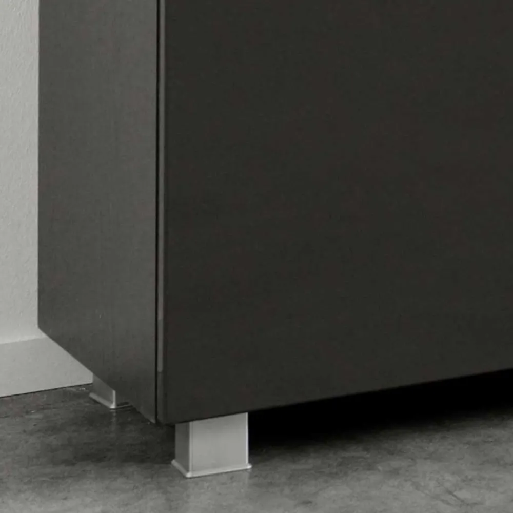 Wohnen Waschtisch|Waschbeckenunterschränke*Bad Waschbecken-Schrank in Grau - Cathyl