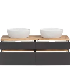 Wohnen Waschtisch|Waschbeckenunterschränke*Bad Waschplatz für zwei Personen - Agiruan