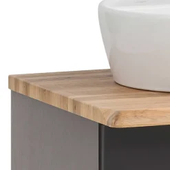 Wohnen Waschtisch|Waschbeckenunterschränke*Bad Waschplatz für zwei Personen - Agiruan