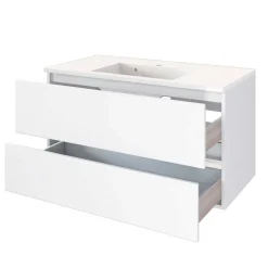 Wohnen Bad Waschplatz Kombi in Weiß - Vandan (zweiteilig)