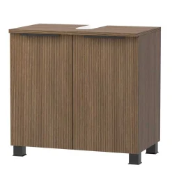 Wohnen Glasmöbel|Badezimmer Komplett*Bad Waschplatz und Hochschrank Set - Ucaida (dreiteilig)