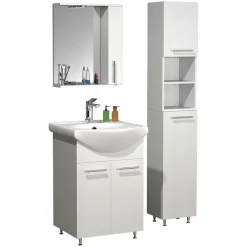 Wohnen Bad Waschplatz und Hochschrank - Nancyssa (dreiteilig)