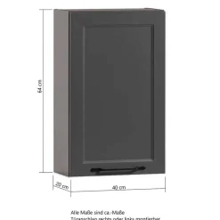 Wohnen Bad Waschplatzmöbel und Oberschrank - Novelya (dreiteilig)