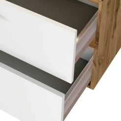 Wohnen Bad Waschtisch mit Mineralgussbecken - Yazemina