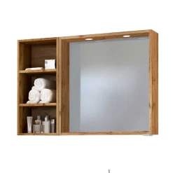 Wohnen Badezimmer Komplett*Bad Waschtischmöbel komplett - Userina (dreiteilig)