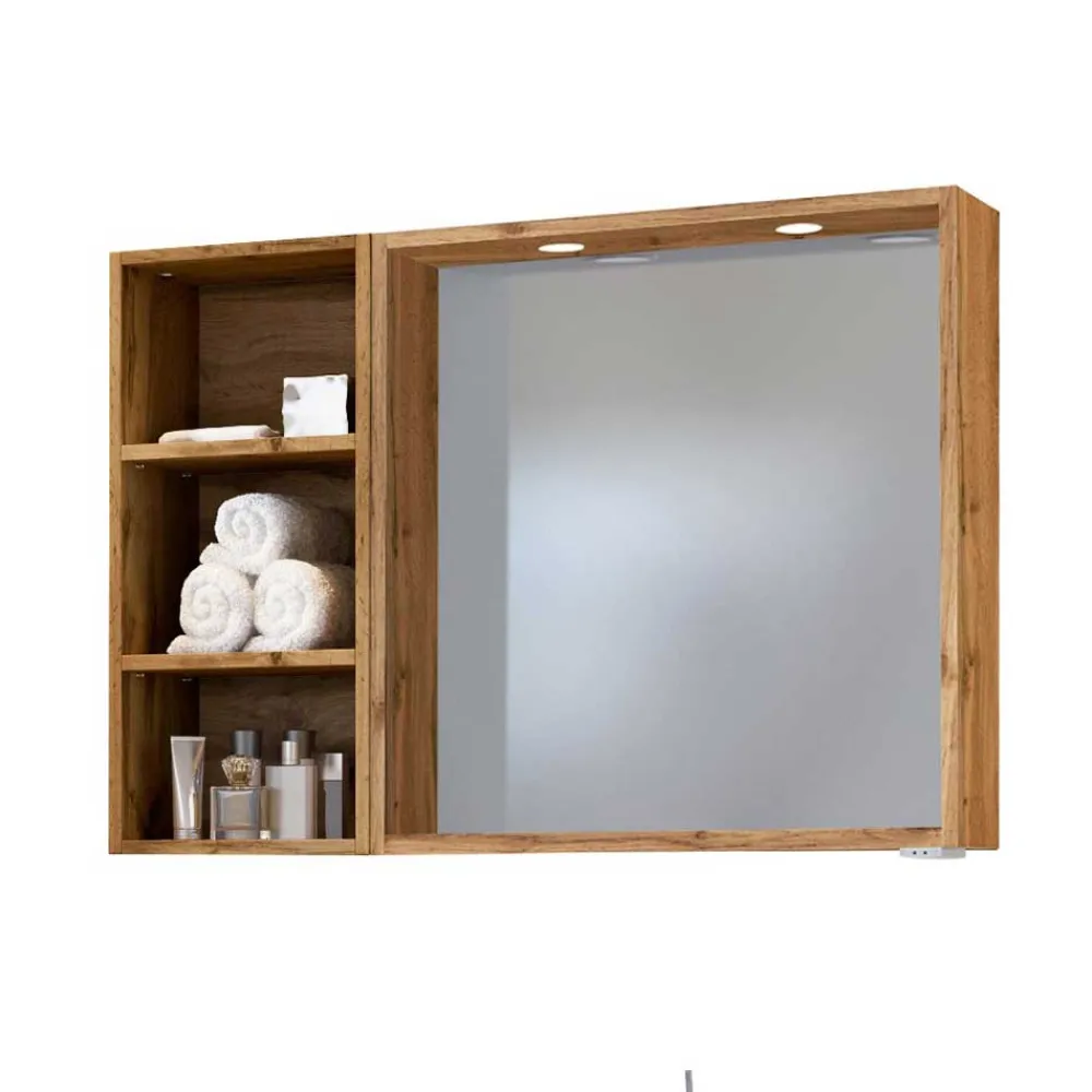 Wohnen Badezimmer Komplett*Bad Waschtischmöbel komplett - Userina (dreiteilig)