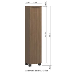 Wohnen Badezimmer Komplett*Badausstattung Badblock Möbelset - Ucaida (dreiteilig)