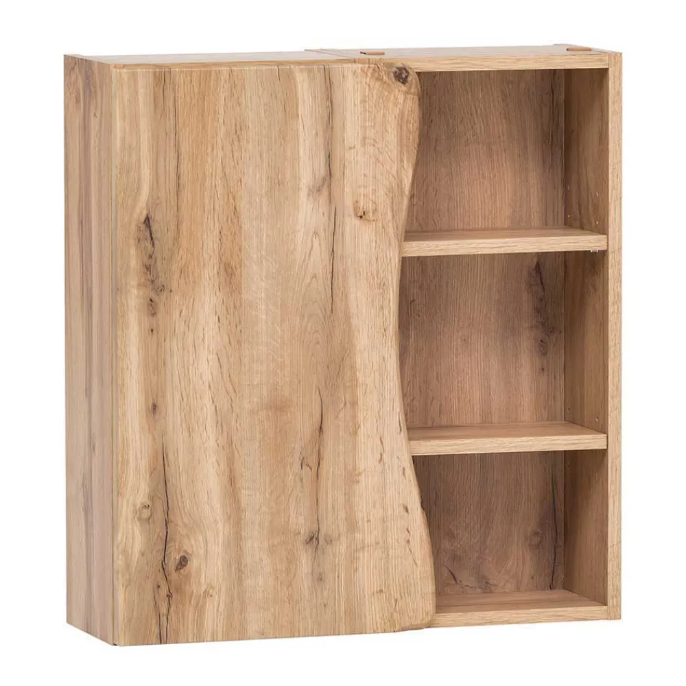 Wohnen Badezimmer Komplett*Badausstattung in Holzoptik Wildeiche - Tofias (vierteilig)