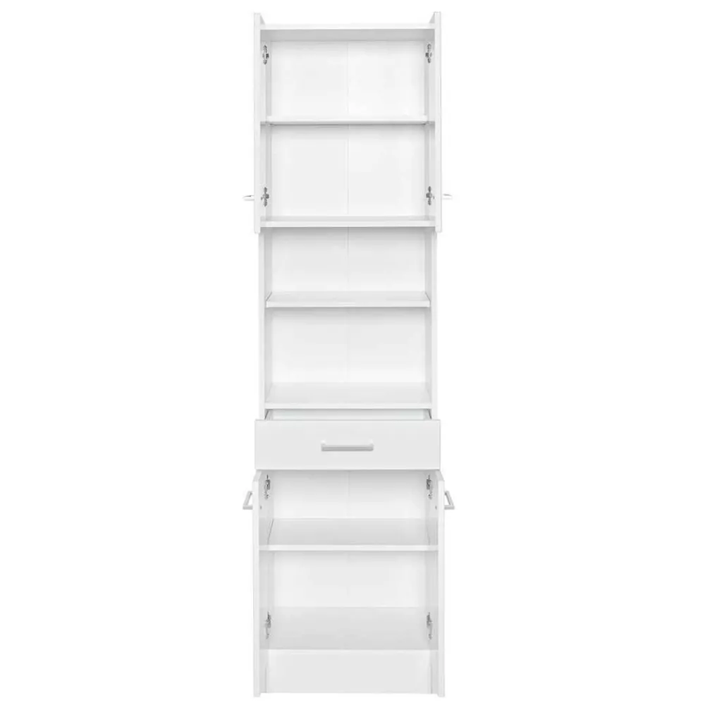 Wohnen Badausstattung Möbel Set in Weiß - Skiranov (vierteilig)