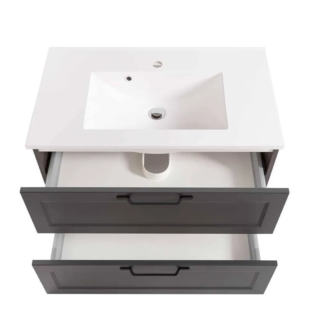 Wohnen Badausstattung Möbelset modern - Novelya (vierteilig)