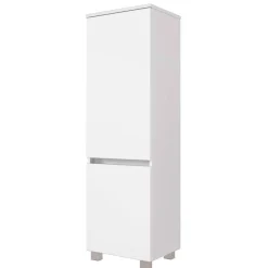 Wohnen Badblock Badmöbel in Weiß - Mesciria (vierteilig)