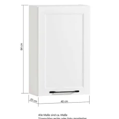 Wohnen Badezimmer Komplett*Badblock Möbel Kombi - Gyatso (vierteilig)