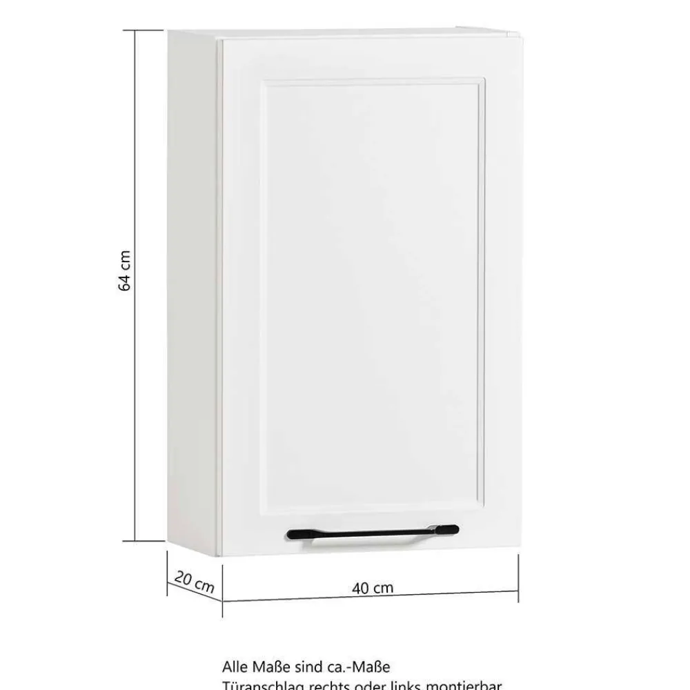 Wohnen Badezimmer Komplett*Badblock Möbel Kombi - Gyatso (vierteilig)