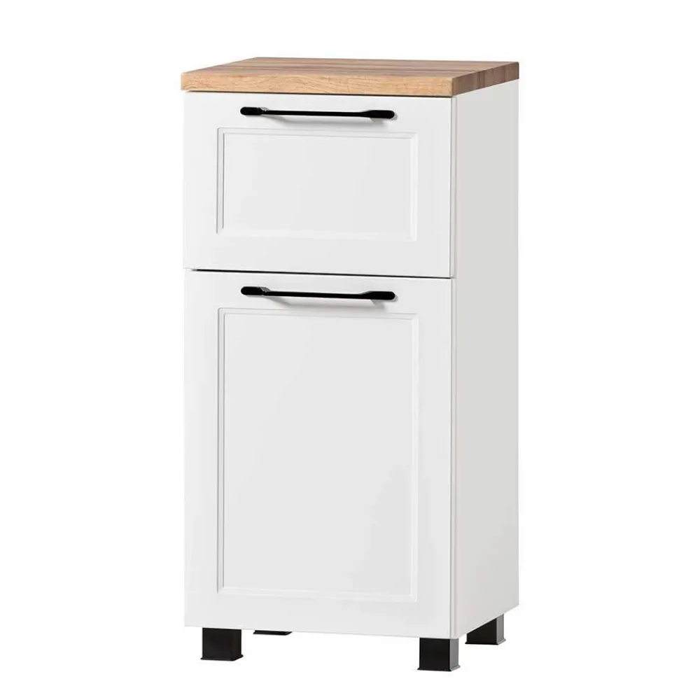 Wohnen Badezimmer Komplett*Badblock Möbel Kombi - Gyatso (vierteilig)