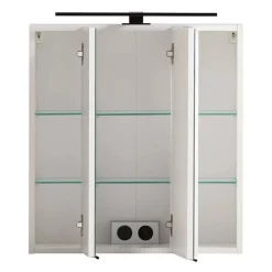 Wohnen Badezimmer Komplett*Badblock Möbel Kombi - Gyatso (vierteilig)