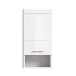 Wohnen Badezimmer Komplett*Badblock Möbelset in Weiß - Henriette (fünfteilig)