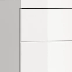 Wohnen Badezimmer Komplett*Badblock Möbelset in Weiß - Henriette (fünfteilig)