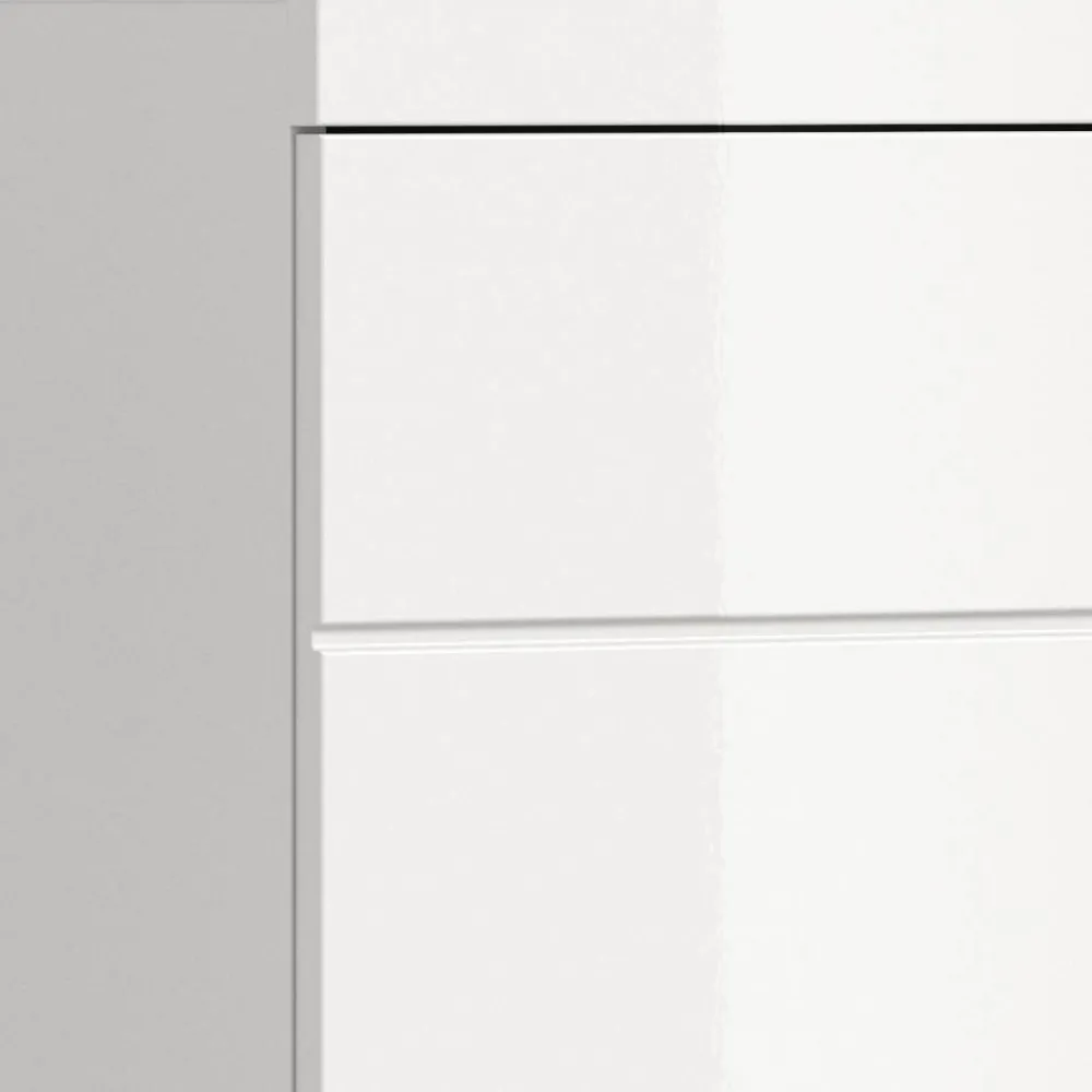 Wohnen Badezimmer Komplett*Badblock Möbelset in Weiß - Henriette (fünfteilig)