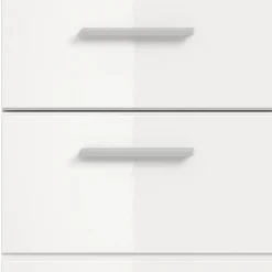 Wohnen Badezimmer Komplett*Badblock Möbelset in Weiß - Henriette (fünfteilig)