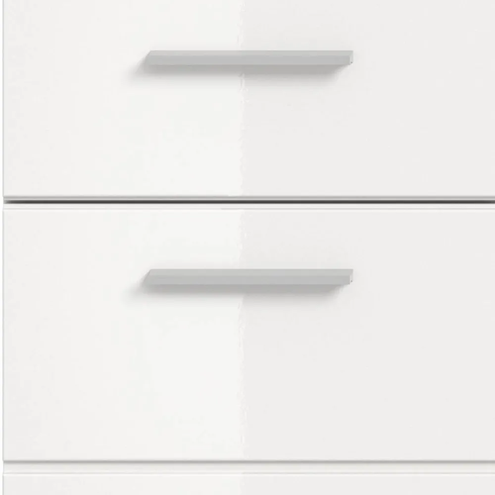 Wohnen Badezimmer Komplett*Badblock Möbelset in Weiß - Henriette (fünfteilig)