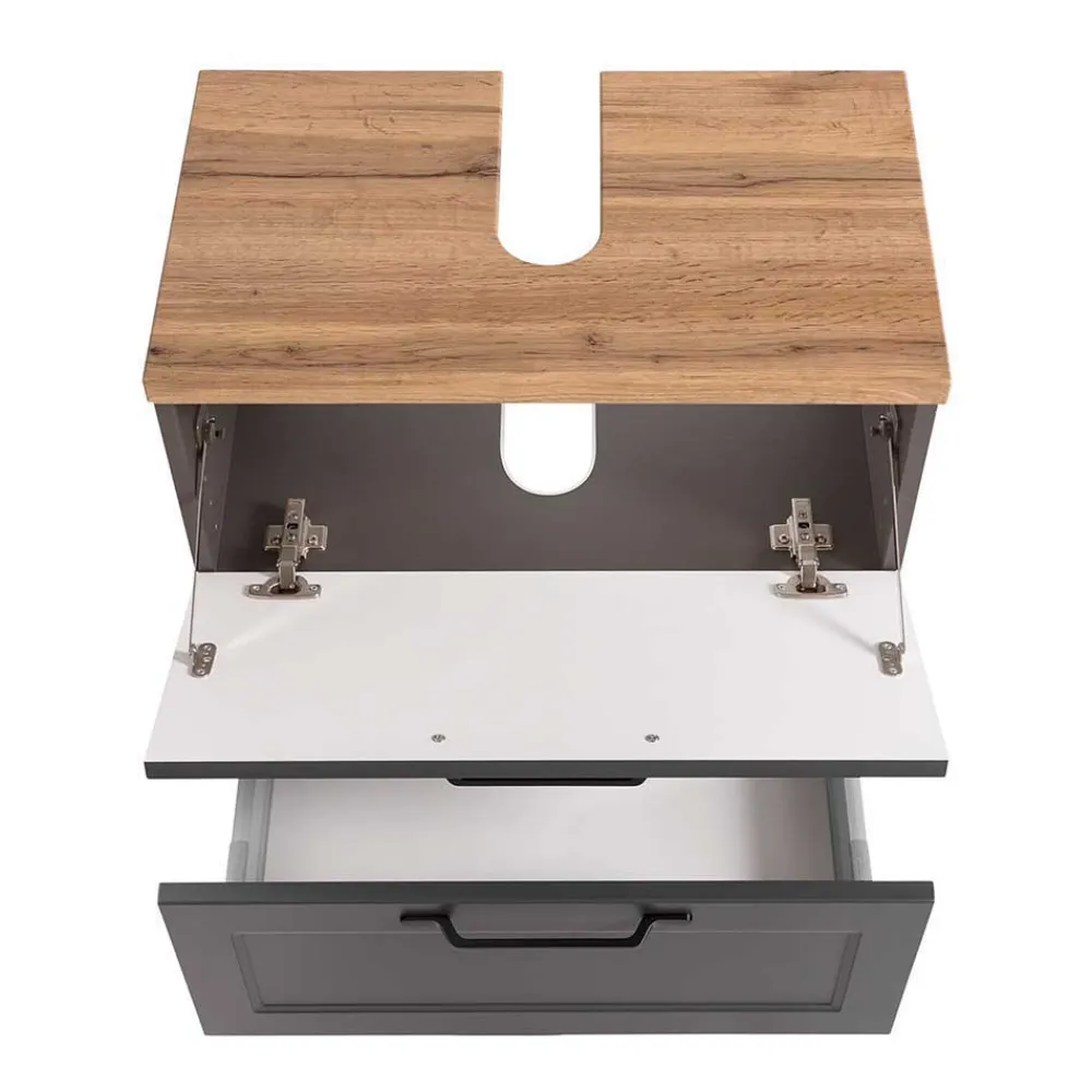 Wohnen Badezimmer Komplett*Badeinrichtung - modernes Landhaus - Novelya (dreiteilig)