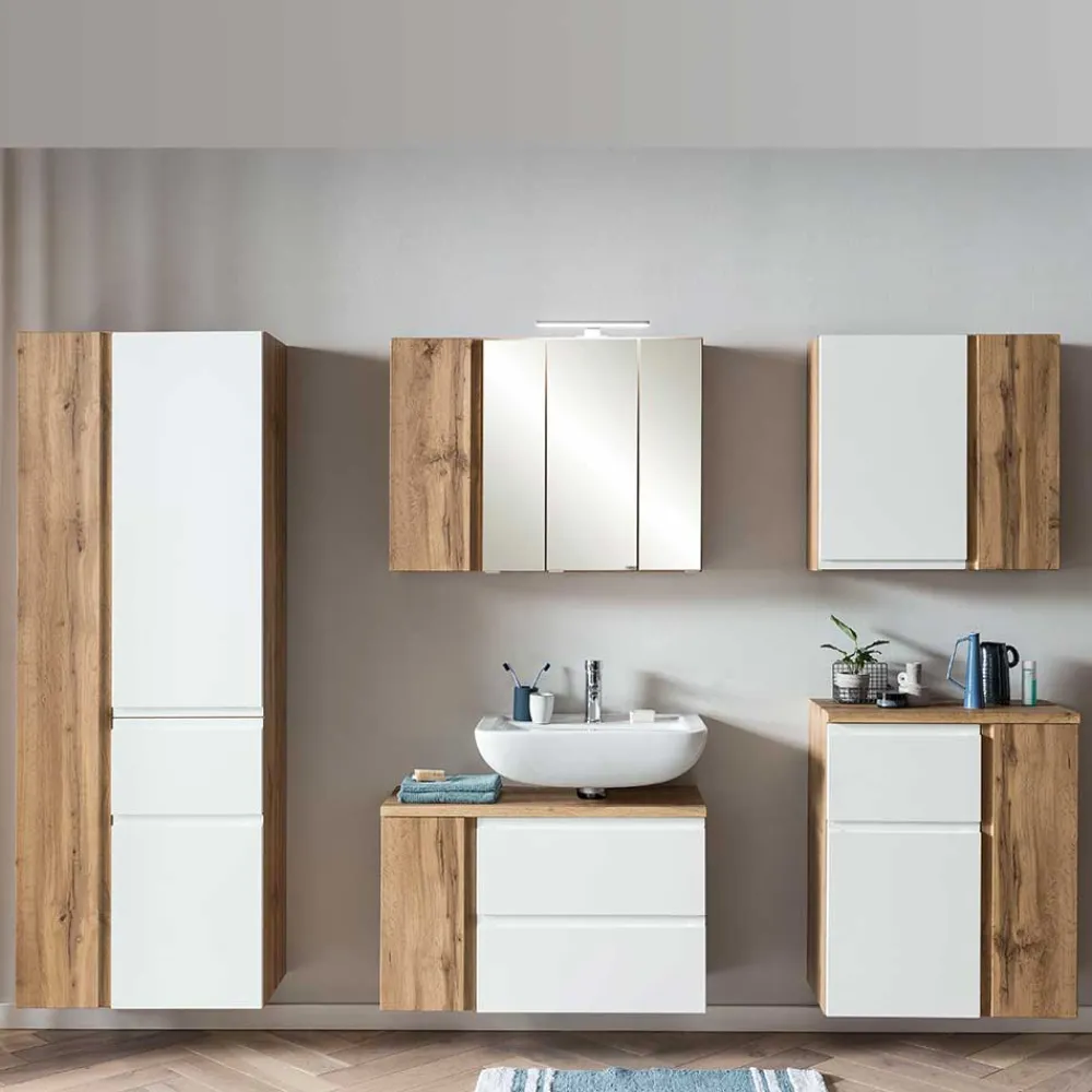 Wohnen Badeinrichtung Block Set-Angebot - Eight (fünfteilig)