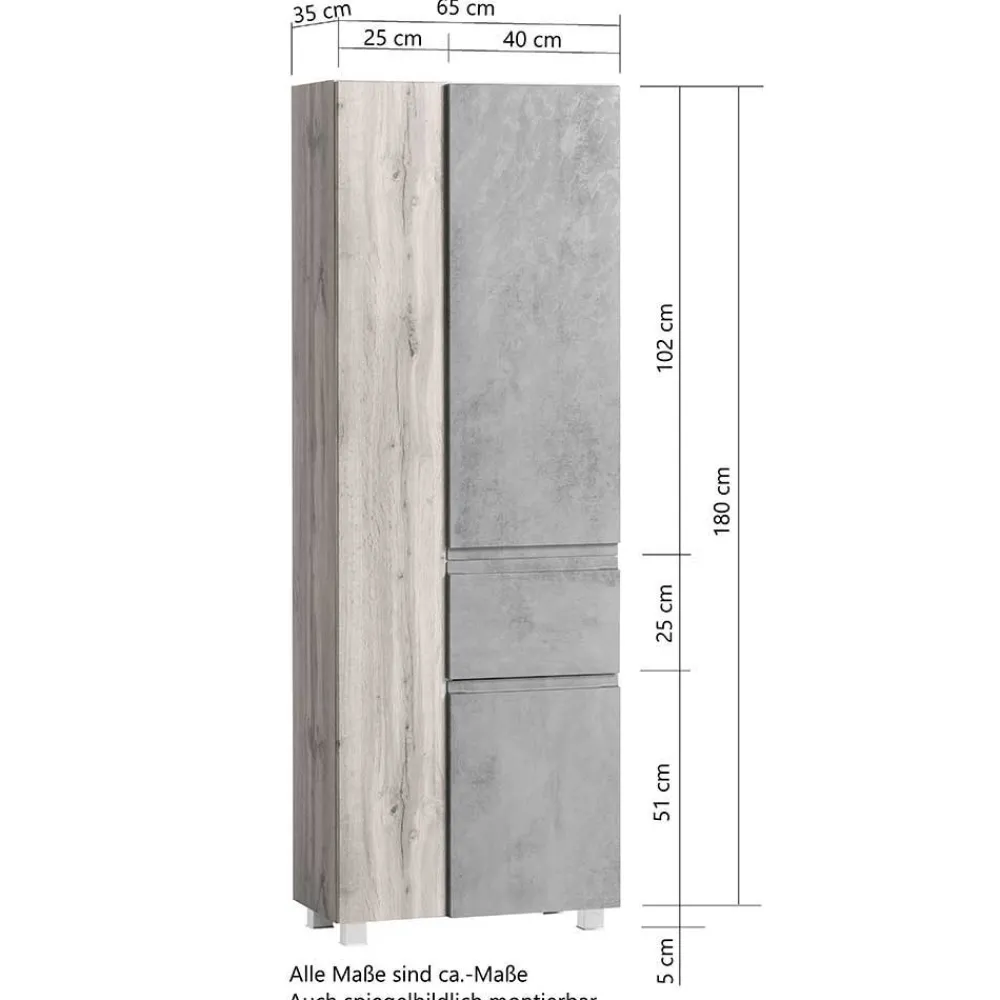 Wohnen Badeinrichtung Block Set-Angebot - Eight (fünfteilig)