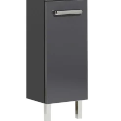 Wohnen Badeinrichtung Möbel in Anthrazit - Colistran (vierteilig)