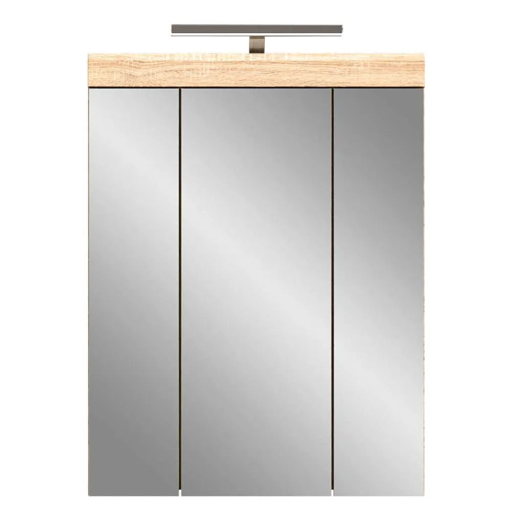 Wohnen Badeinrichtung zweifarbig modern - Calbanyara (dreiteilig)