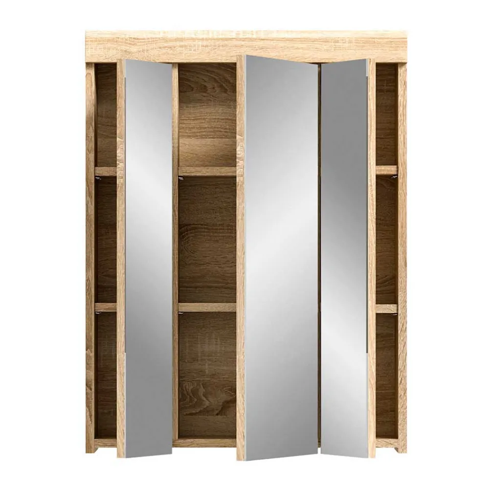 Wohnen Badeinrichtung zweifarbig modern - Calbanyara (dreiteilig)