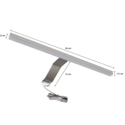 Wohnen Badeinrichtung zweifarbig modern - Calbanyara (dreiteilig)