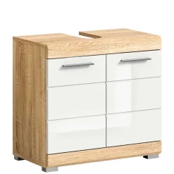 Wohnen Badeinrichtung zweifarbig modern - Calbanyara (dreiteilig)