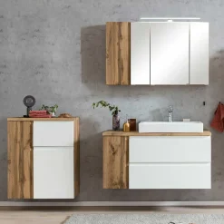 Wohnen Badezimmer Komplett*Badezimmer Ausstattung Schränke - Eight (dreiteilig)