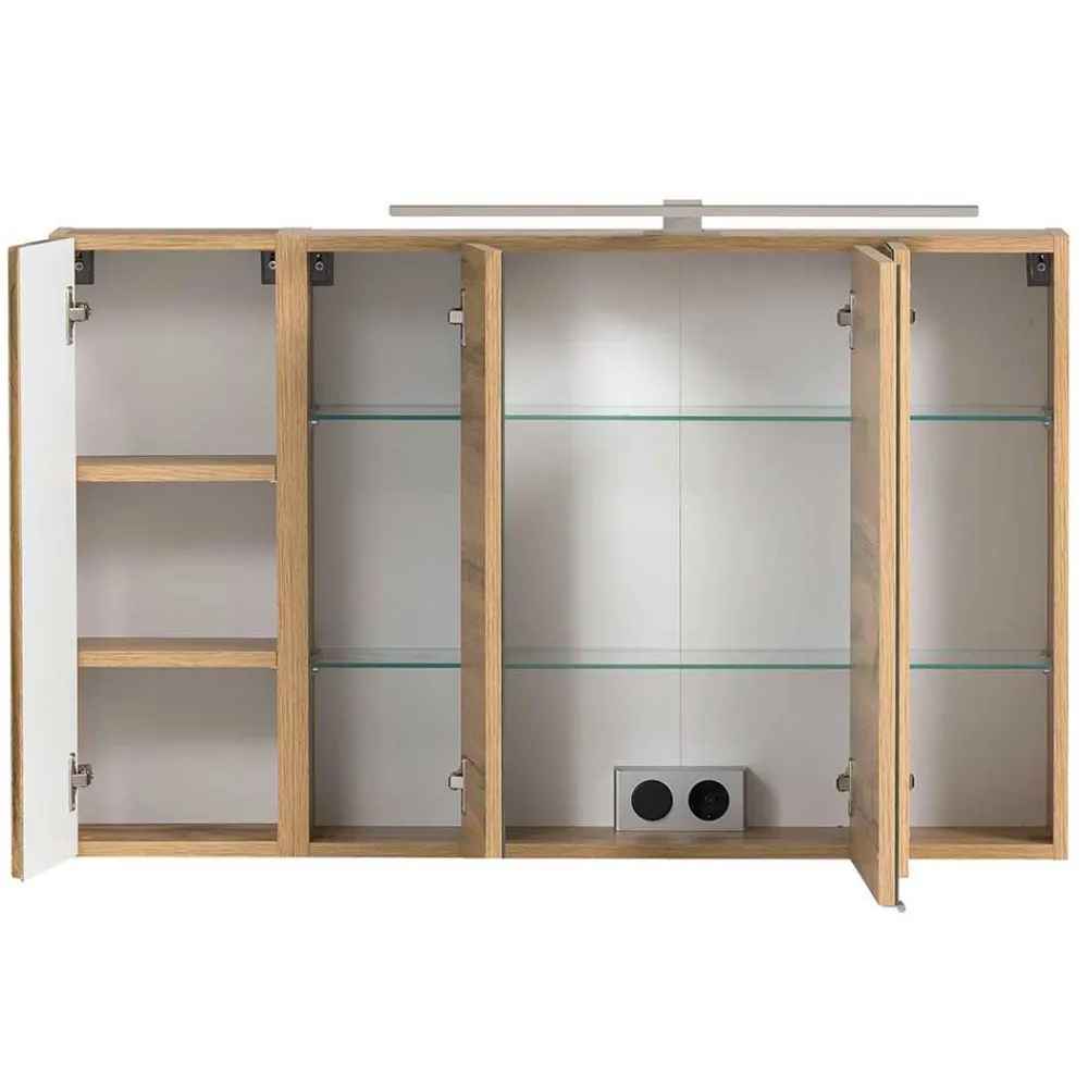 Wohnen Badezimmer Komplett*Badezimmer Ausstattung Schränke - Eight (dreiteilig)