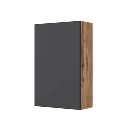 Wohnen Badezimmer Komplett*Badezimmer Doppel-Waschtisch & Schränke - Athrin (fünfteilig)