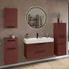 Wohnen Badezimmer Komplett*Badezimmer Einrichtung Möbelset - Exeler (fünfteilig)