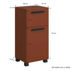 Wohnen Badezimmer Komplett*Badezimmer Einrichtung Möbelset - Exeler (fünfteilig)