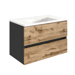 Wohnen Badezimmer Komplett*Badezimmer Einrichtung Set - Schränke - Endely (sechsteilig)