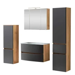 Wohnen Badezimmer Einrichtungsset 160 cm breit - Larutta (vierteilig)