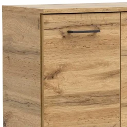 Wohnen Badezimmer Highboard in Wildeiche Touchwood NB - Jessmi